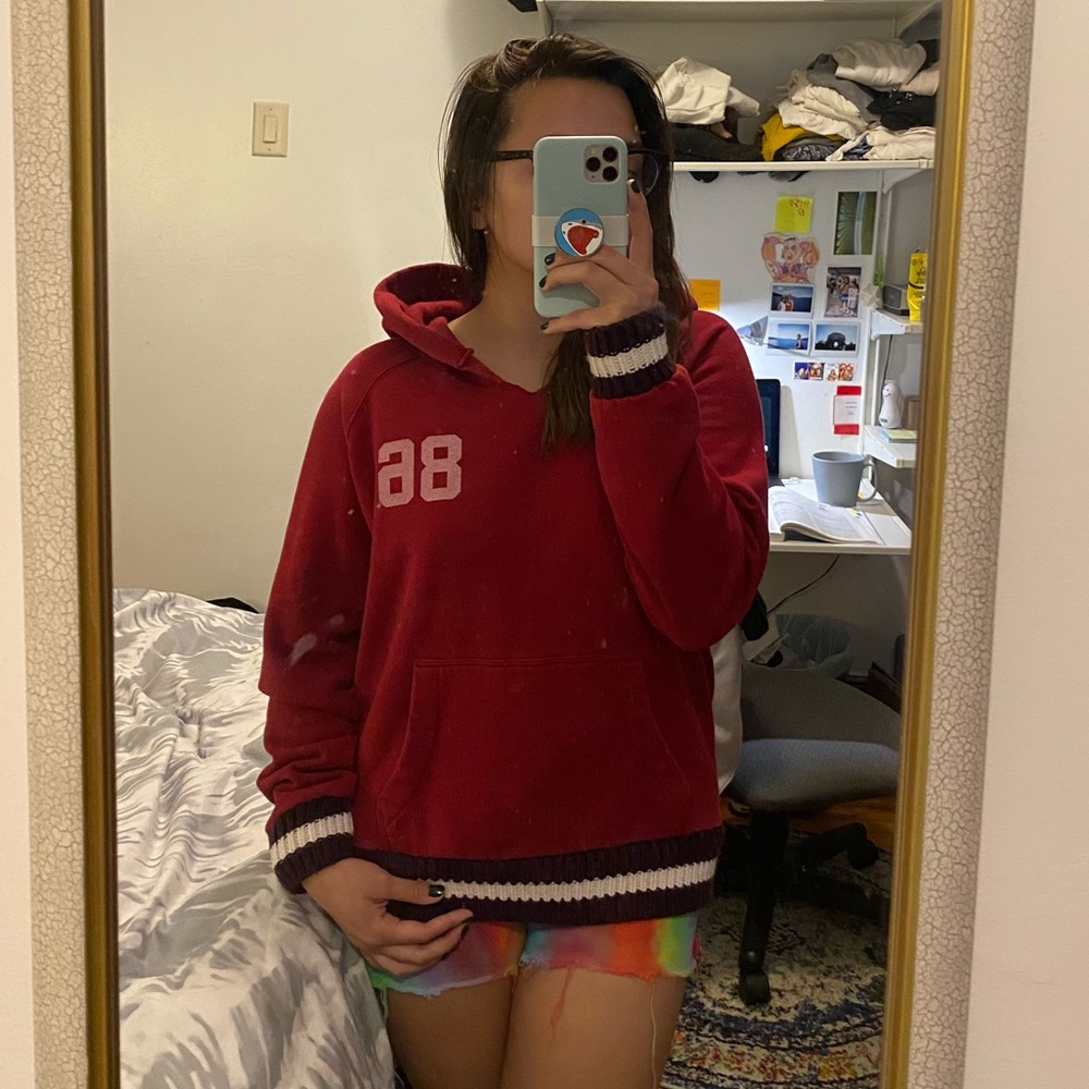VS Pink Red Pullover Sweater